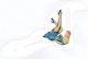Pin Up Girl Blue Dres WH