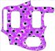 Pink Flower Dots - Jaguar Classic Player