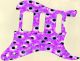 Pink Flower Dots - HSS Shawbucker Elite Strat