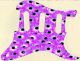 Pink Flower Dots - SSS Hendrix Voodoo Strat