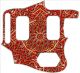 Red Embossed - Vintera '60s Jaguar HH