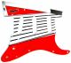 Red Tailguard - Vintera '60s Strat