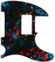 Red Teal Growth - 8 Hole H Tele