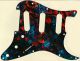 Red Teal Growth - SSS Hendrix Voodoo Strat