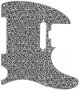 Scales Black & White - American Elite Tele