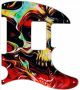 Skull Abstract - 8 Hole H Tele