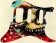 Skull Abstract - HSS Shawbucker Elite Strat