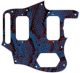 Snake Skin Blue