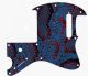 Snake Skin Blue