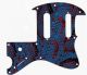 Snake Skin Blue