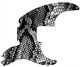 Snake Skin Black & White