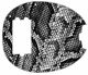 Snake Skin Black & White