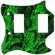 Snake Skin Green
