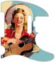 Strummin Cowgirl - American Elite Tele