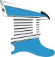Blue Tailguard - Vintera '50s Tele