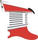 Red Tailguard - Vintera '50s Tele