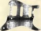 The Shroud Black & White - HSS Shawbucker Elite Strat