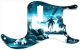 Tiki Huts Blue