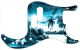 Tiki Huts Blue