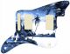 Tiki Huts Blue