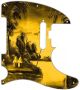 Tiki Huts Burnt Yellow - American Elite Tele