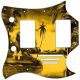 Tiki Huts Burnt Yellow