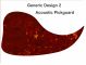 Generic Design 2 Acoustic Pickguard
