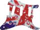 UK Patriot Bubbles - Vintera '50s Strat
