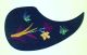 Wooden Inlaid Acoustic Pickguard Flowers and Butterfly