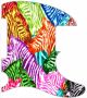 Zebra Herd Colors - Tele Esquire