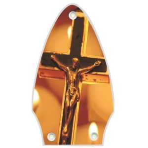 Candle Lit Crucifix