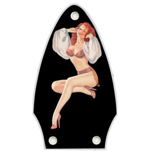 Pin Up Girl Billowed Sleeves BK