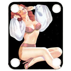 Pin Up Girl Billowed Sleeves