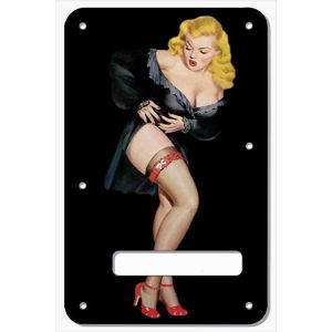 Pin Up Girl Black Negligee BK