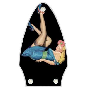 Pin Up Girl Blue Dress BK