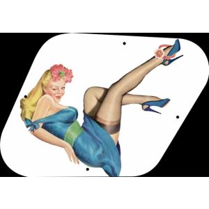 Pin Up Girl Blue Dress WH