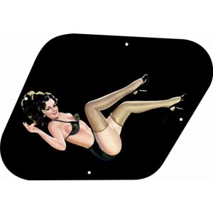 Pin Up Girl Kicking Legs BK