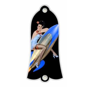 Pin Up Girl Rockets Away BK
