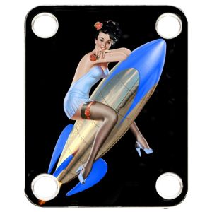 Pin Up Girl Rockets Away BK