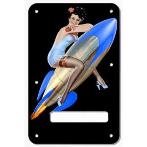 Pin Up Girl Rockets Away BK