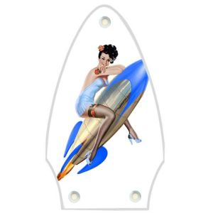 Pin Up Girl Rockets Away WH