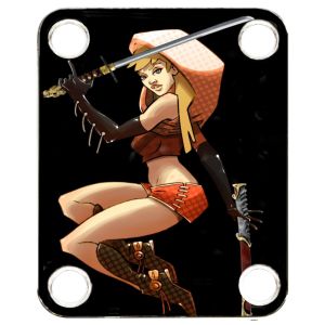 Pin Up Girl Samurai BK