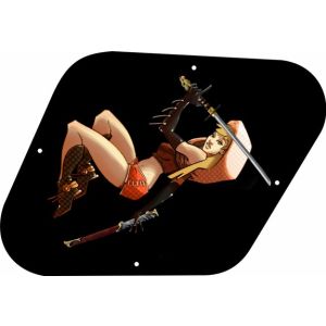 Pin Up Girl Samurai BK