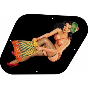 Pin Up Girl Tikki Skirt BK