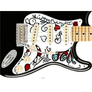 Jimi Jimmi Hendrix Wild Thing Guitar Pickguard