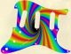 Background Rainbow - SSS 8 Hole Strat