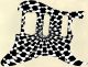 Black and White 1 - HSS Shawbucker Elite Strat