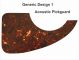 Generic Design 1 Acoustic - Brown Tortoise Pickguard