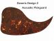 Generic Design 2 Acoustic - Brown Tortoise Pickguard