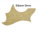Gibson Dove Acoustic - Creamy Yellow Pearl Pickguard